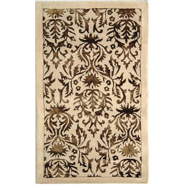 Safavieh Luxury Beige Brown Rug 2 6 X 4 2