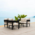 Safavieh Outdoor Living Viola 4 Piece Set 52 W X 28 D X 26 H