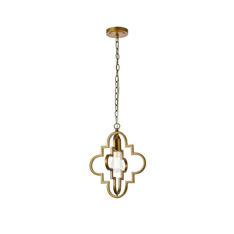 Sage 1 Light Pendant In Black 11 Inch