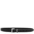Saint Laurent Cassandre Thin Belt 0.75 Wide