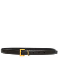 Saint Laurent Cassandre Thin Belt 0.75 Wide