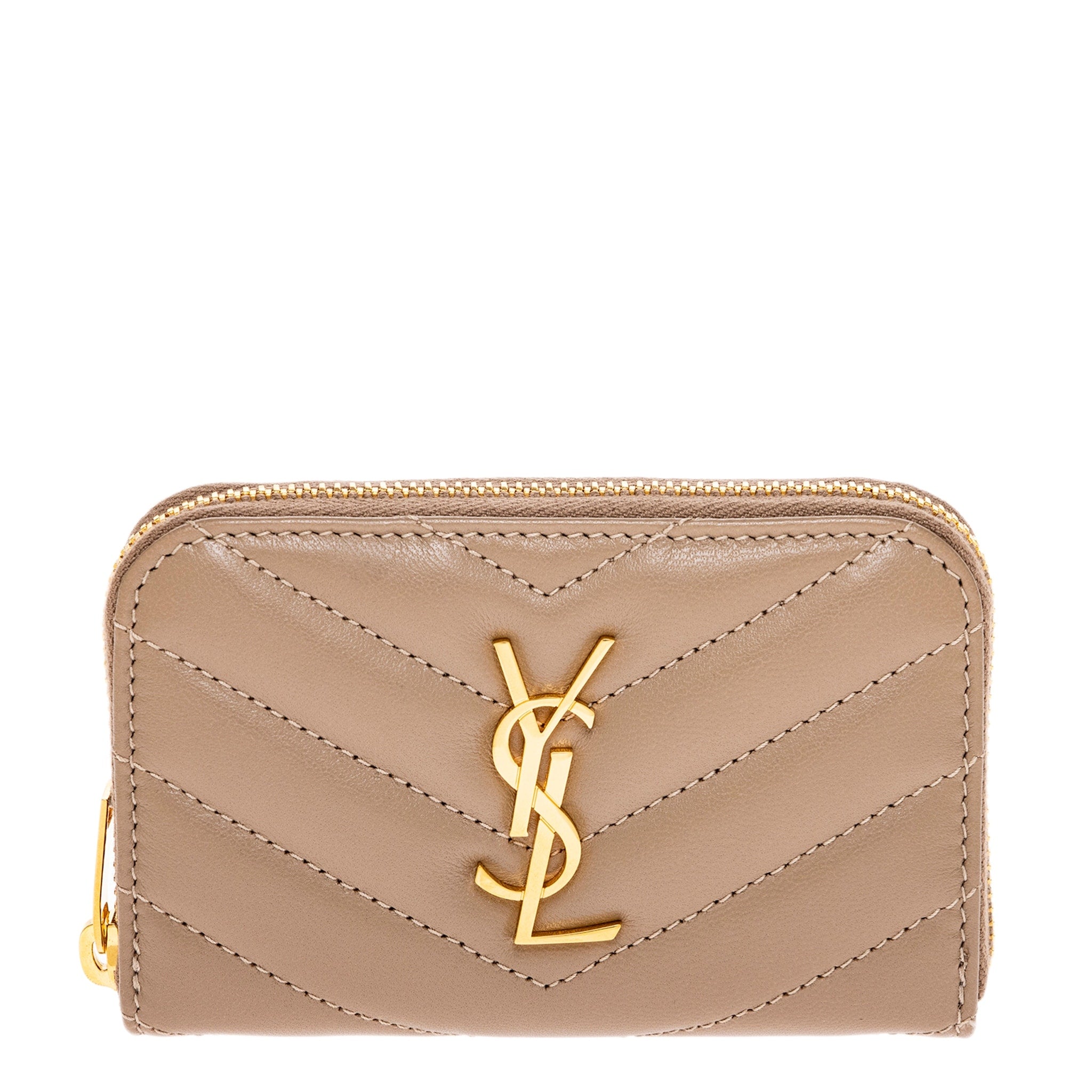 Saint Laurent Matelass Coin Card Wallet