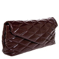 Saint Laurent Sade Large Quilted Leather Clutch