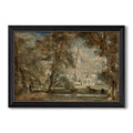 Salisbury Cathedral From C 1822 1823 John Constable Custom Framed Canvas