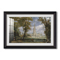 Salisbury Cathedral From The C 1825 John Constable Custom Framed Print