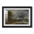 Salisbury Cathedral From The C 1831 John Constable Custom Framed Print
