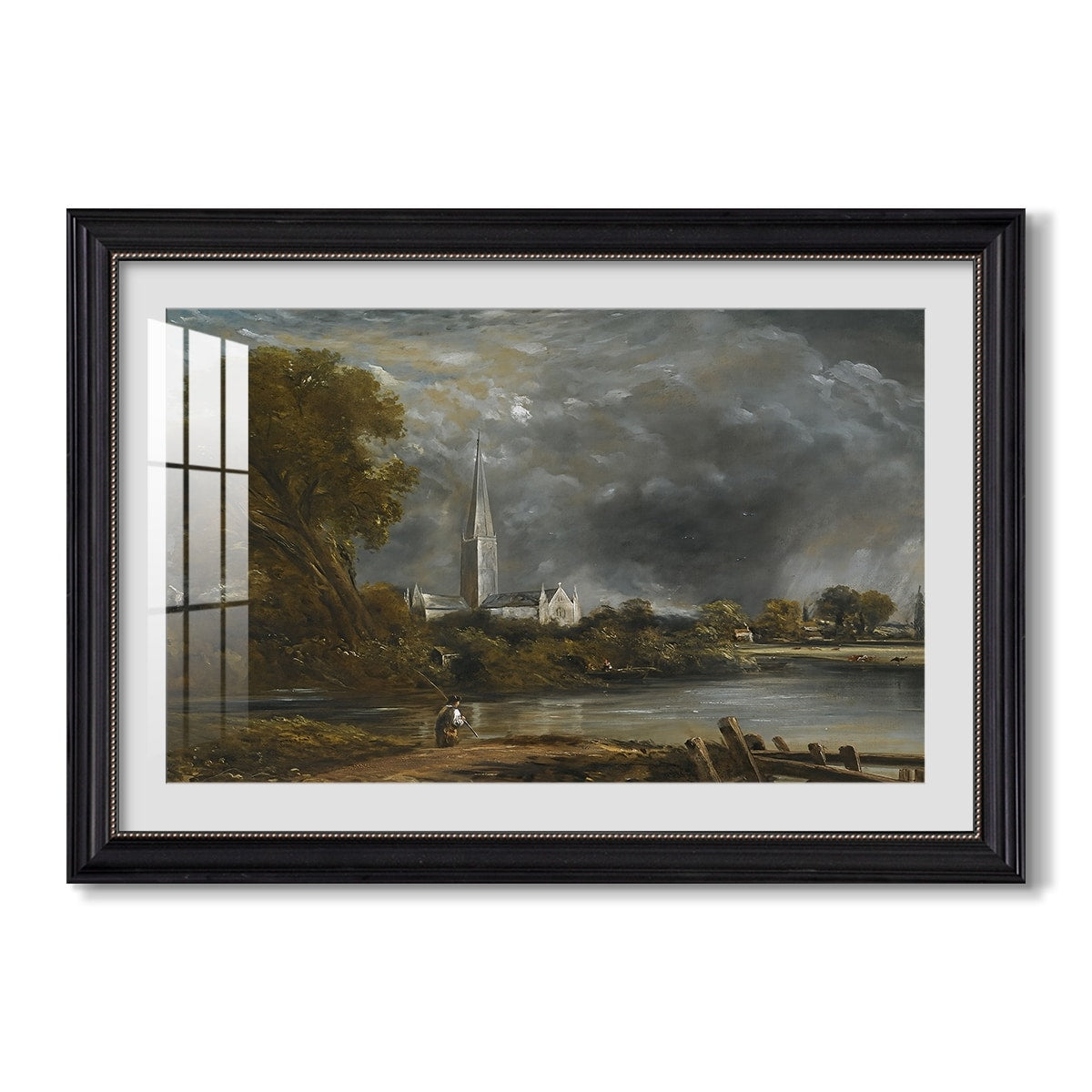 Salisbury Cathedral From The C 1831 John Constable Custom Framed Print
