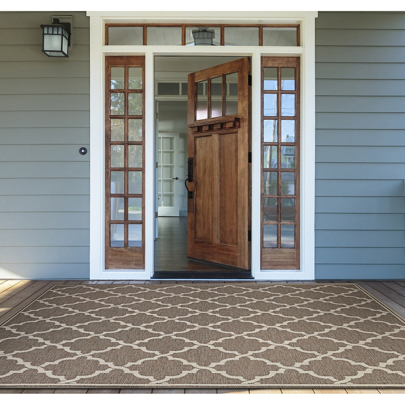 Samantha Casbah Taupe Sand Indoor Outdoor Rug 76 X 109