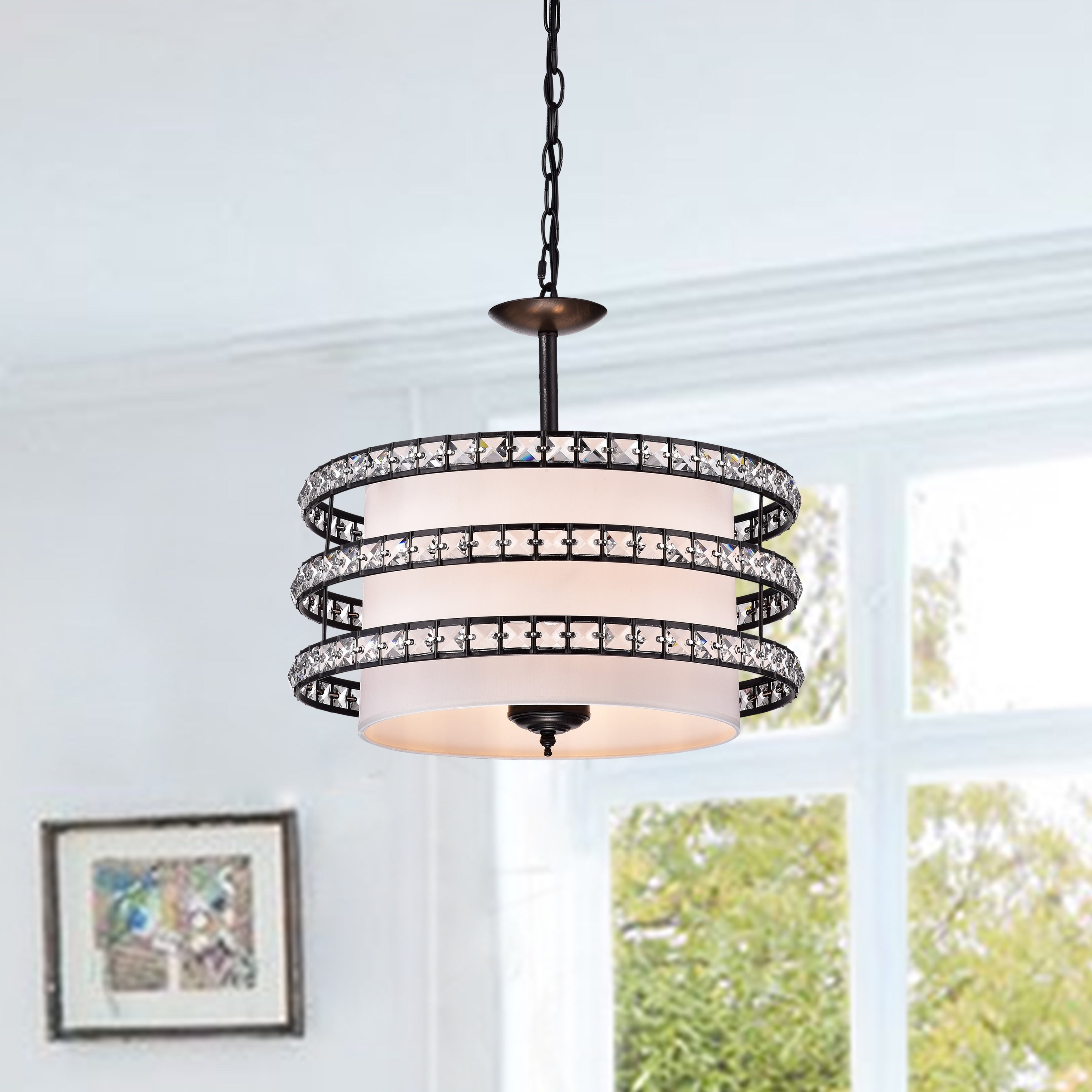 Samara 4 Light Drum Chandelier