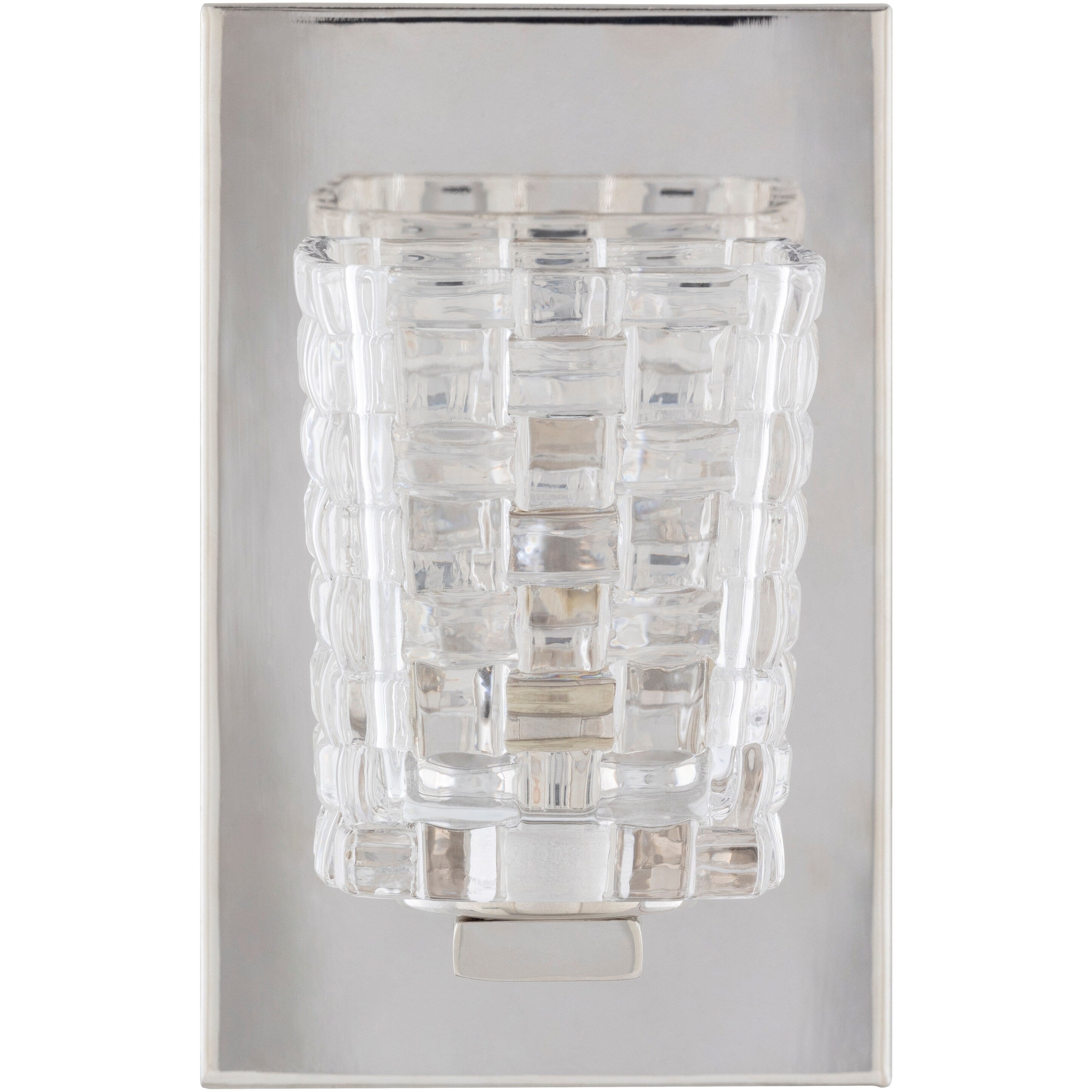 Samoa Traditional Textured Glass 1 Light Wall Sconce 7.125 H X 4.5 W X 5.125 D
