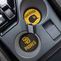 San Diego Padres 4 Piece Ceramic Car Coaster Set