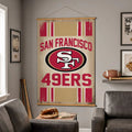 San Francisco 49Ers Canvas Wall Tapestry
