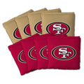 San Francisco 49Ers Nfl Dual Sided Pro Stop Slide Cornhole Bags