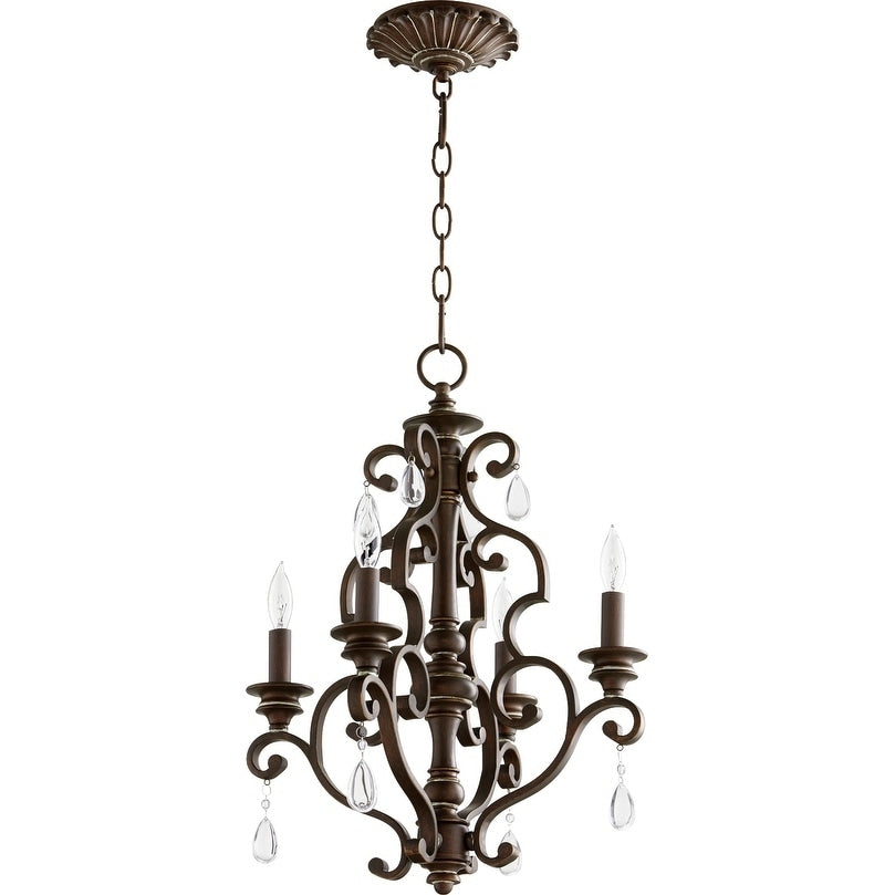 San Miguel 4 Light Chandelier