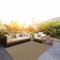 San Pedro Collection Natural Tan Geometric Area Rug