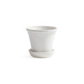 San Ysidro Ceramic Flower Pot With Saucer