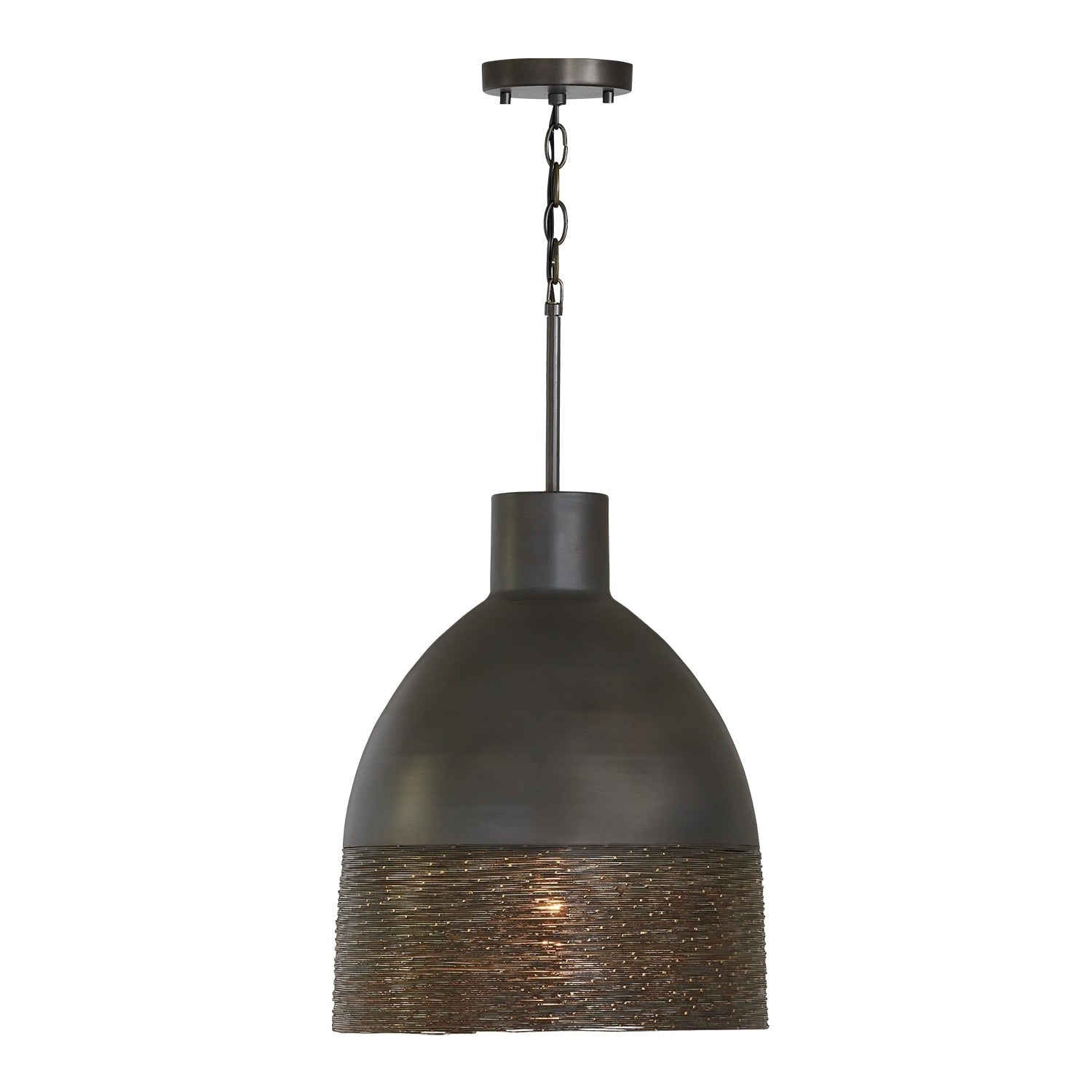 Sana 1 Light Grey Iron Pendant