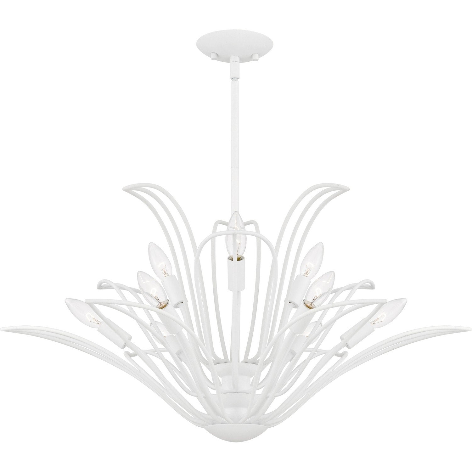 Sand White Chandelier From The Tallulah Collection