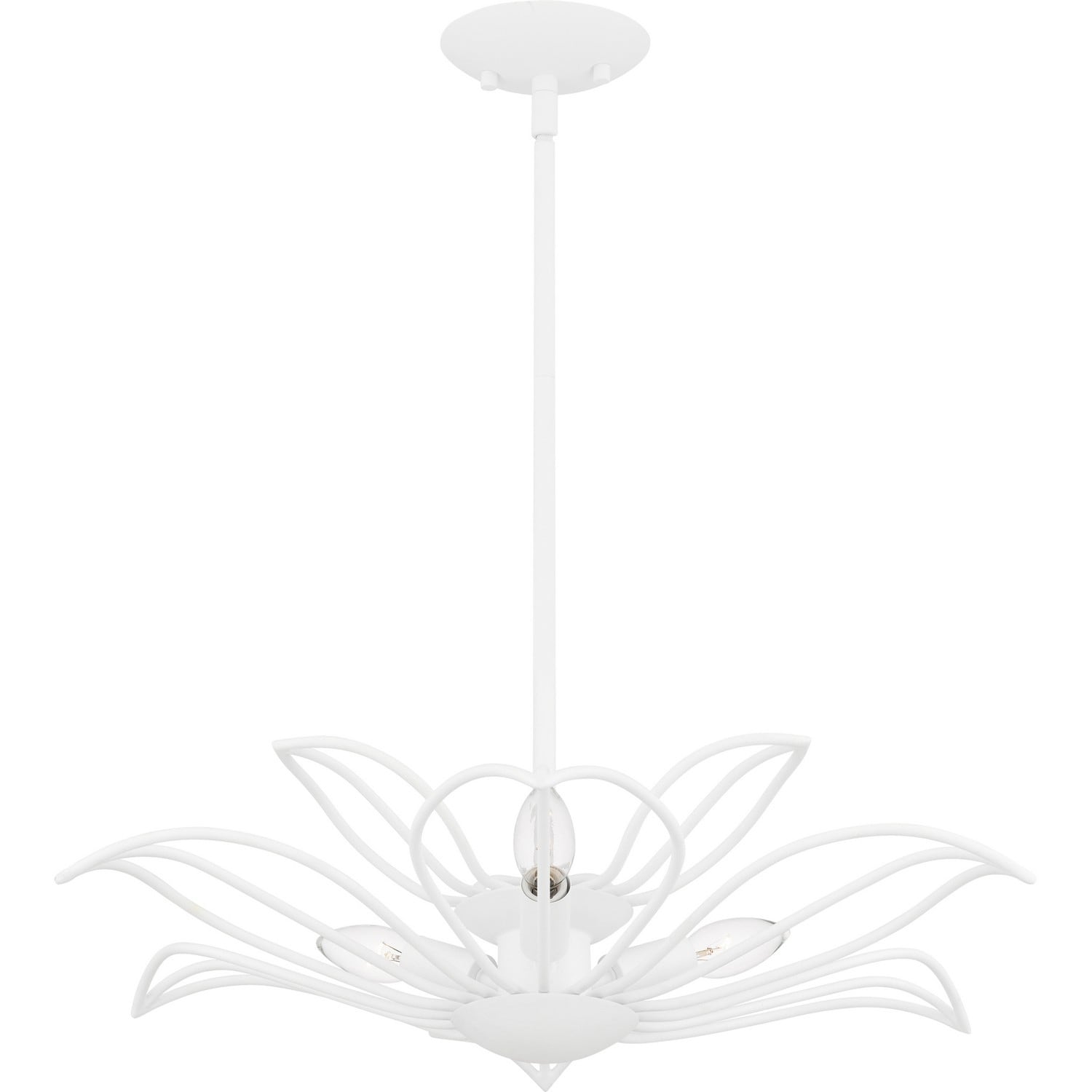 Sand White Pendant From The Tallulah Collection