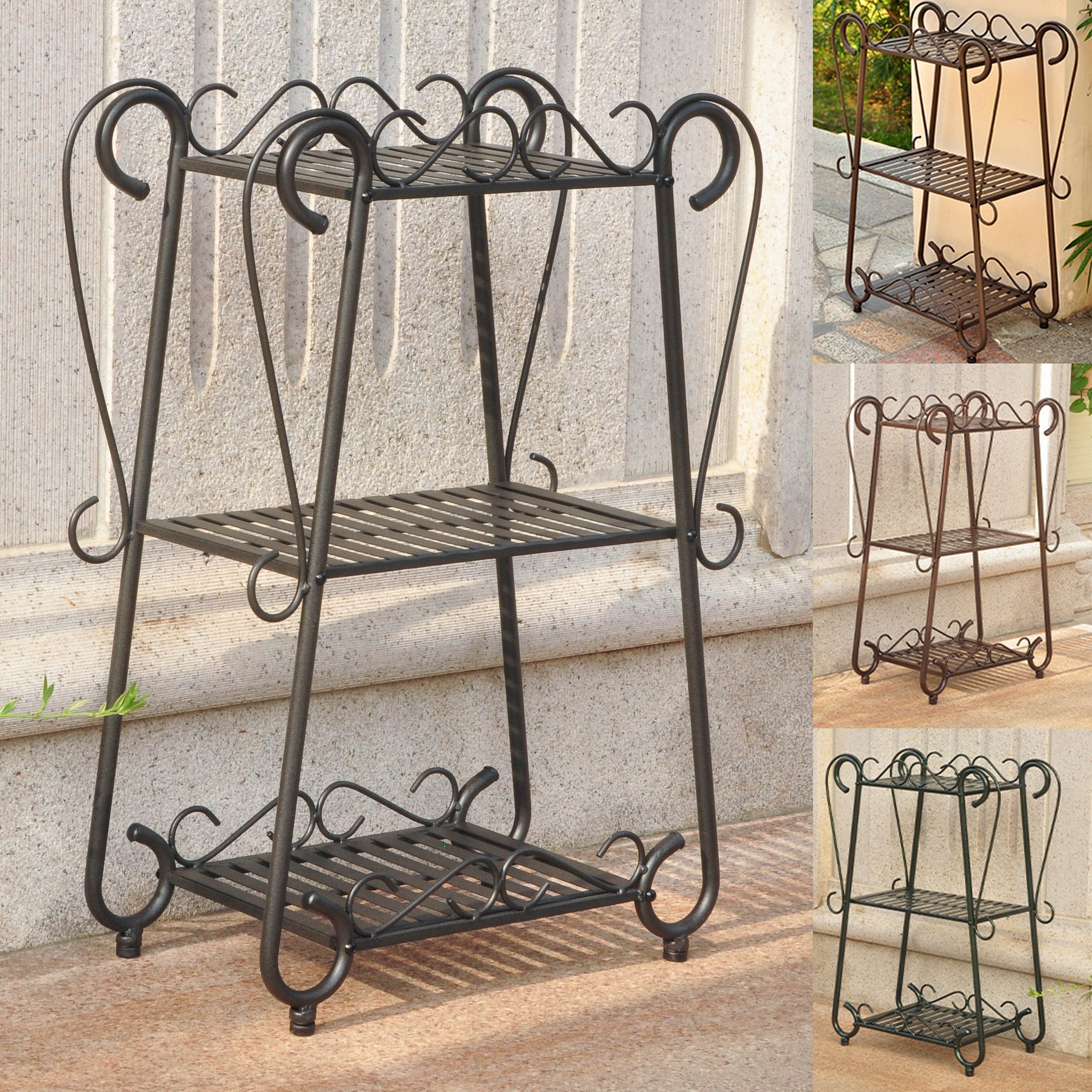 International Caravan Santa Fe Plant Shelf