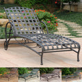 International Caravan Santa Fe Nailhead Multi Position Chaise Lounge