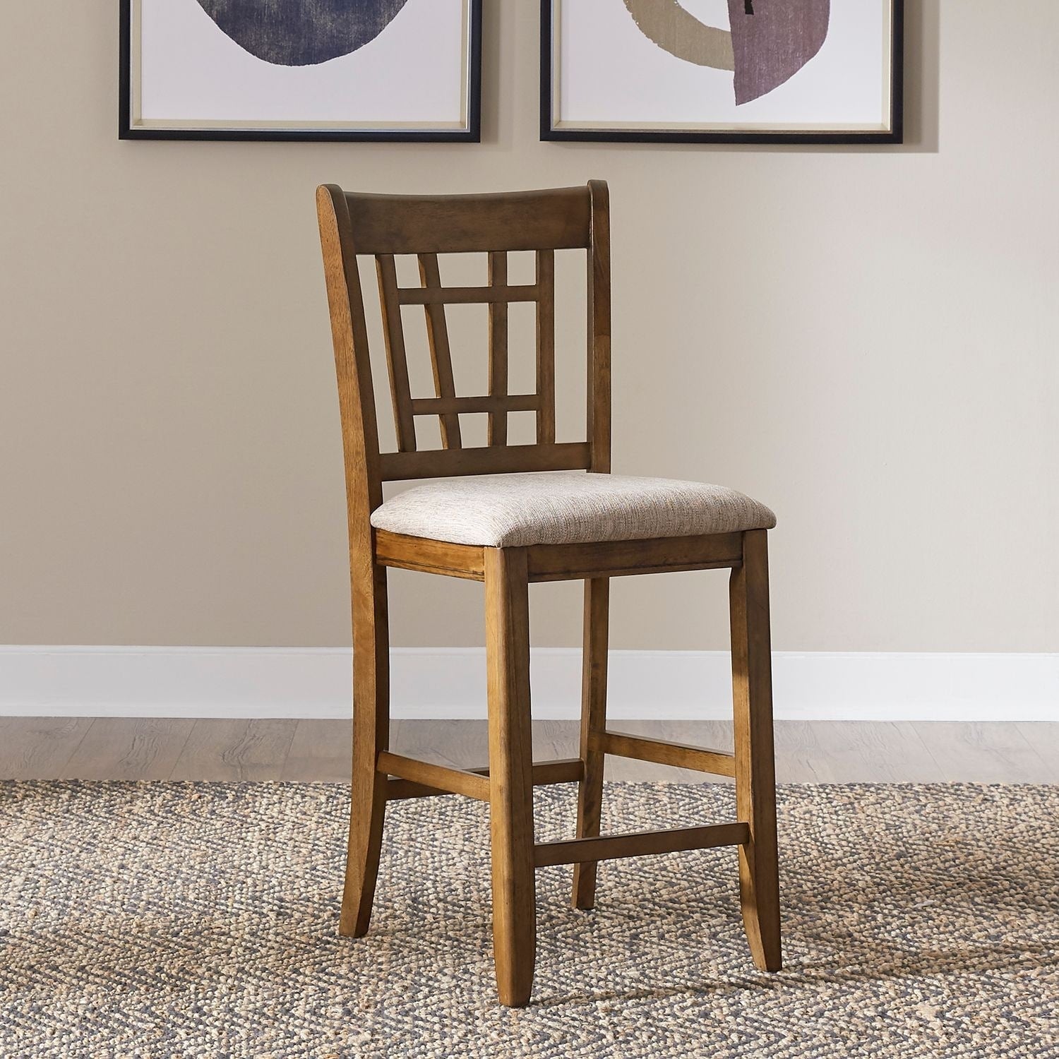 Santa Rosa Ii Antique Honey 24 Inch Counter Height Chairs Set Of 2