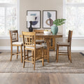 Santa Rosa Ii Antique Honey 5 Piece Pub Table Set