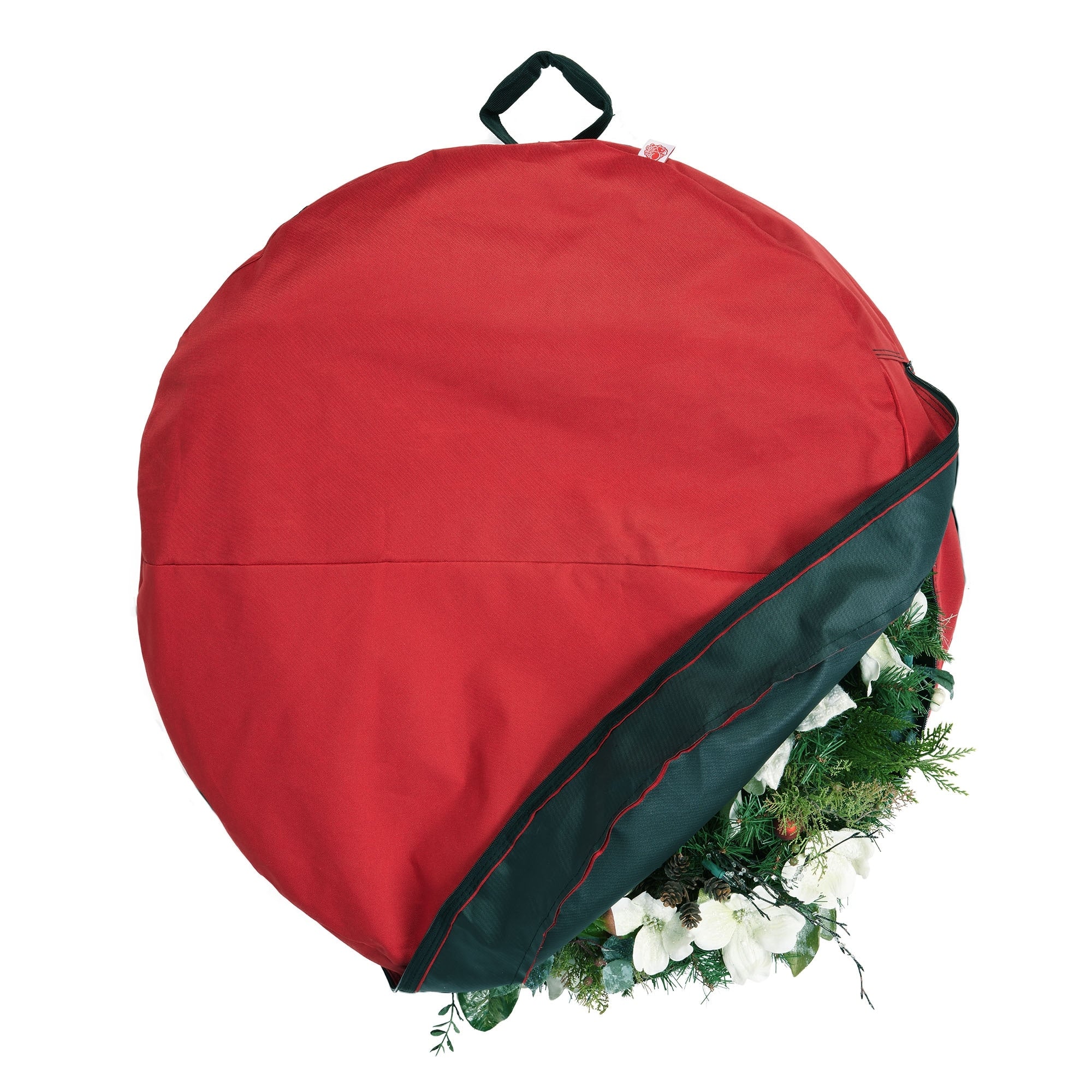 Santas Bags 30 In. Wreath Storage Bag W Direct Suspend