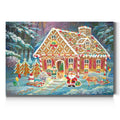 Santas Ginger Workshop Premium Gallery Wrapped Canvas Ready To Hang