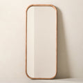 Saone Ash Wood Rectangular Wall Mirror 24inx36in