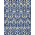 Sarasota Hand Tufted New Zealand Wool Navy Gray Area Rug