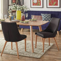 Sasha Oak Barrel Back Dining Chair Set Of 2 Inspire Q Modern