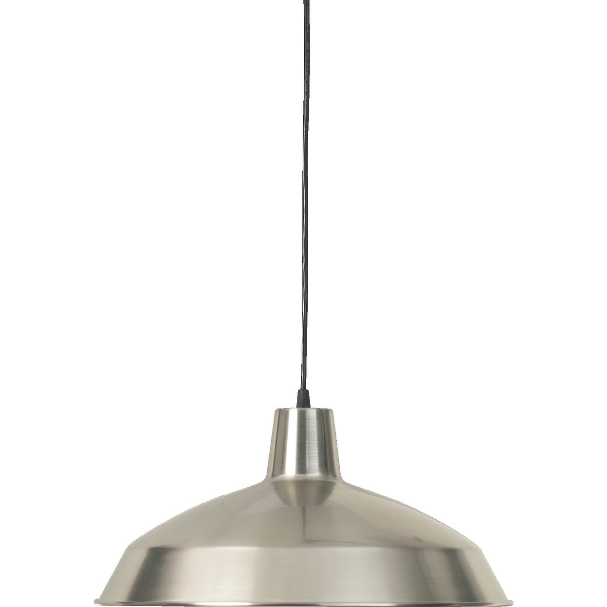 Satin Nickel 1 Light Pendant