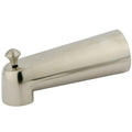 Satin Nickel 7 Inch Zinc Tub Diverter Spout