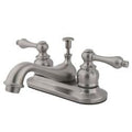 Satin Nickel Classic Two Handle Bathroom Faucet