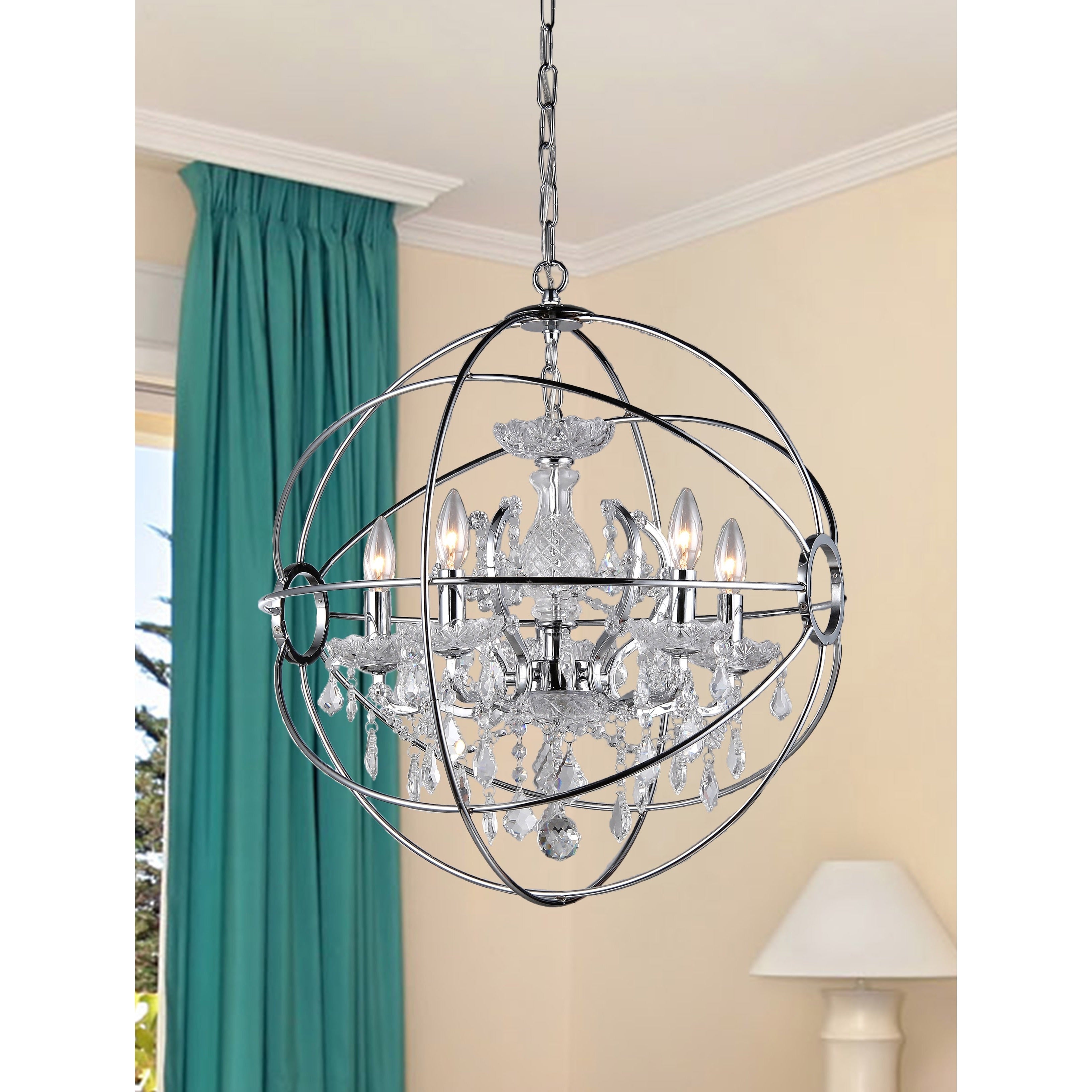 Saturns Ring 16 Inch Chandelier