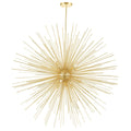 Savannah 14 Light Chandelier With Gold Leaf Finish Gold Leaf