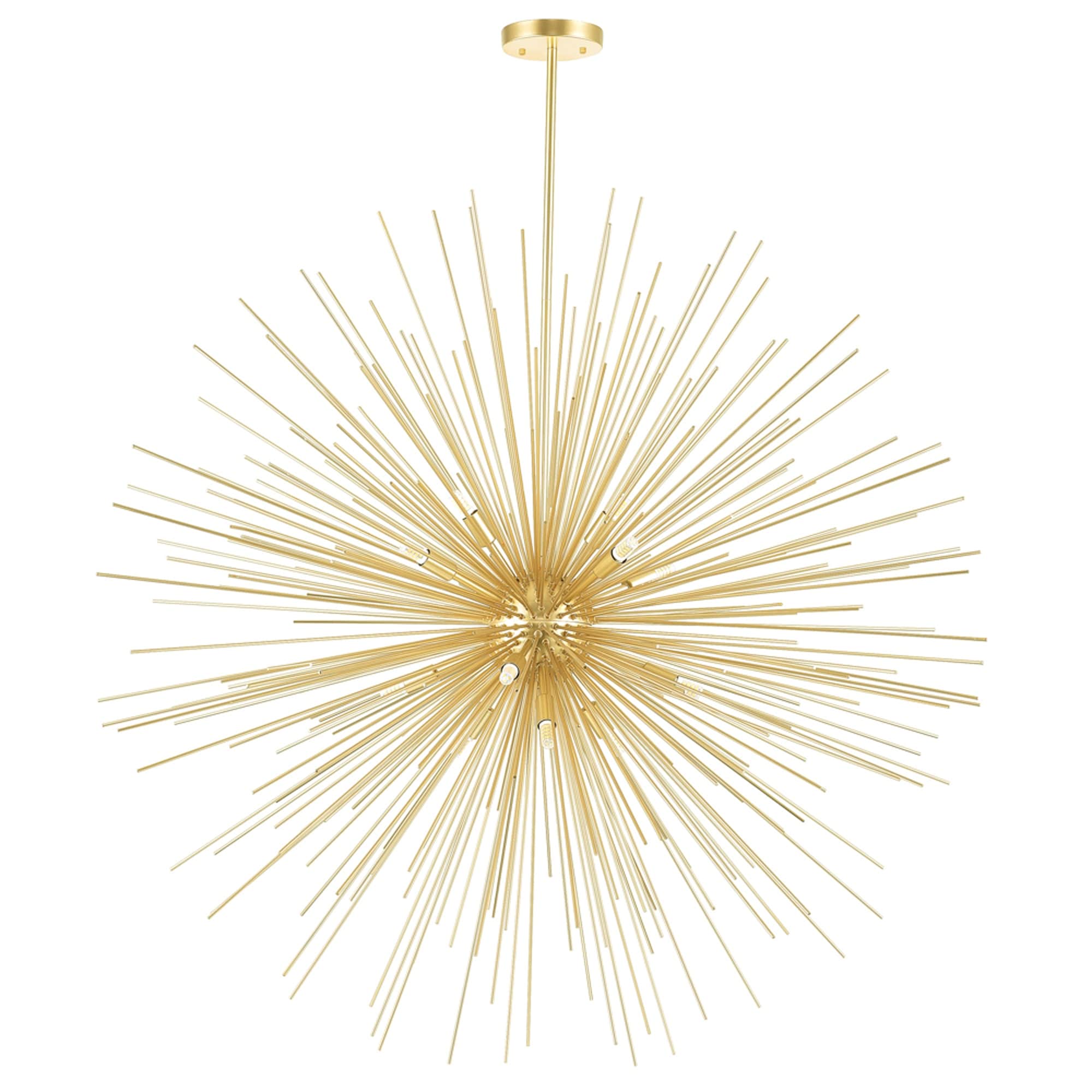 Savannah 14 Light Chandelier With Gold Leaf Finish Gold Leaf