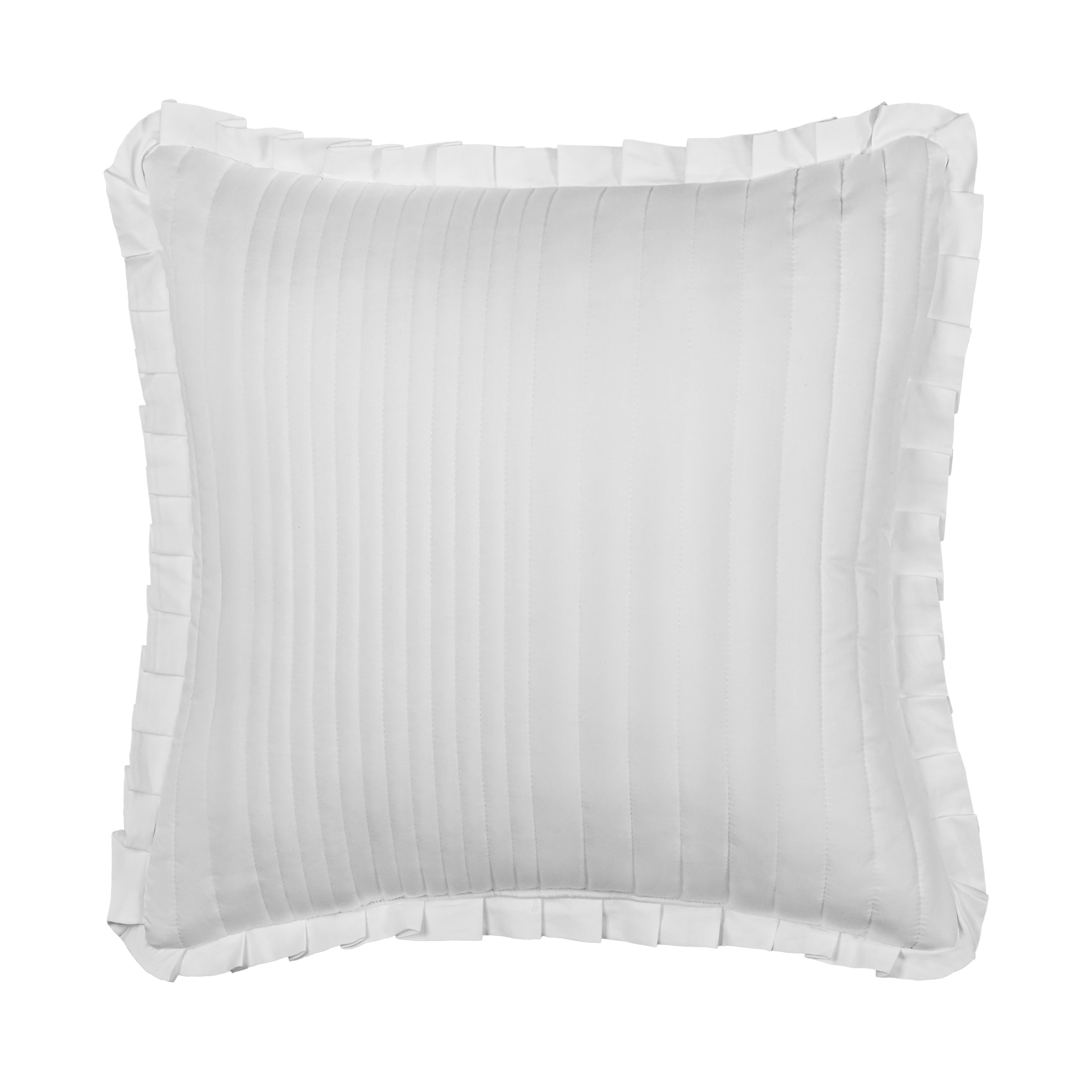 Savannah 20 Square Quilted Decorative Throw Pillow