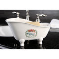 Savons Aux Fleurs Slipper Clawfoot Tub Soap Dish