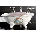 Savons Aux Fleurs Wave Double Ended Clawfoot Tub Soap Dish