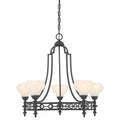 Savoy House 1 1606 5 Allston 5 Light 30 Wide Led Chandelier