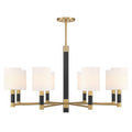 Savoy House 1 4605 8 Conrad 8 Light 40 Wide Led Chandelier