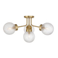 Savoy House 6 3364 4 Coral 4 Light 27 Wide Semi Flush Ceiling Fixture
