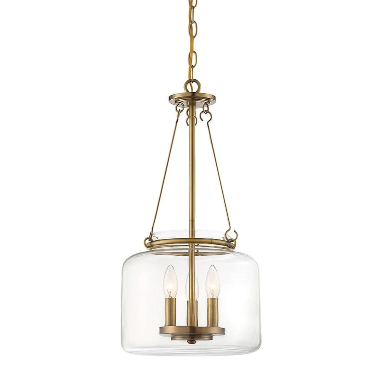 Savoy House Akron 3 Light 12 Wide Taper Candle Pendant