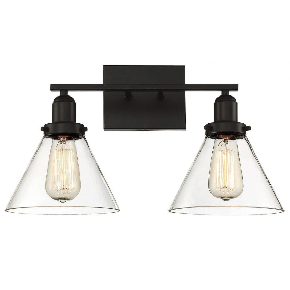 Savoy House Drake 2 Light 18 Wide Bathroom Vanity Light