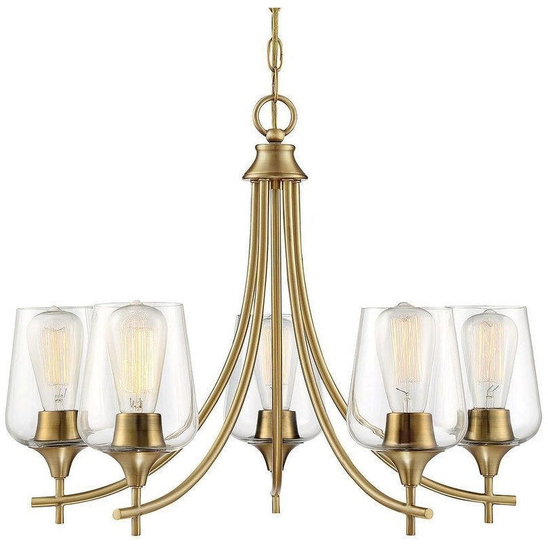 Savoy House Octave 5 Light 23 Wide Chandelier