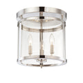 Savoy House Penrose 3 Light 13 Wide Semi Flush Ceiling Fixture