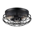 Savoy House 6 8074 15 Scout 3 Light Flush Mount Ceiling Fixture