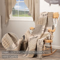 Farmhouse Decor Miller Farm Farm Animal Throw Rod Pocket Cotton Nature Print Stenciled Chambray N A